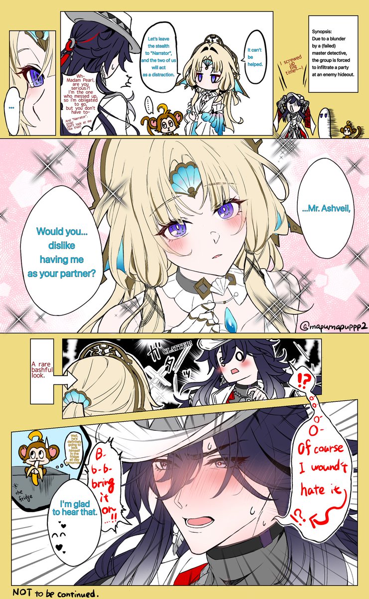 mapumapuppp2's tweet photo. EN ver. (Sorry for the late post!😣💦)
#Ashpearl https://t.co/GMHWTWdylK