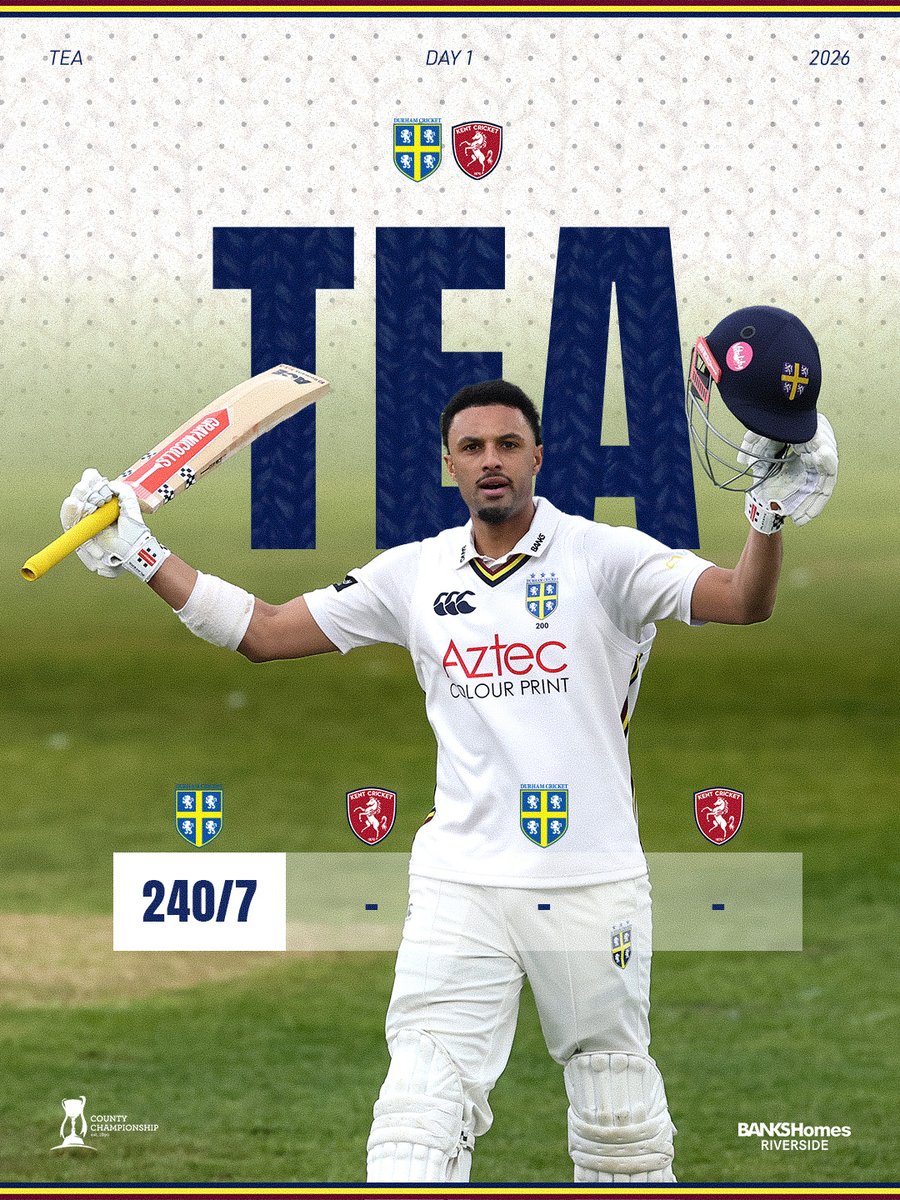 Durham Cricket tweet media