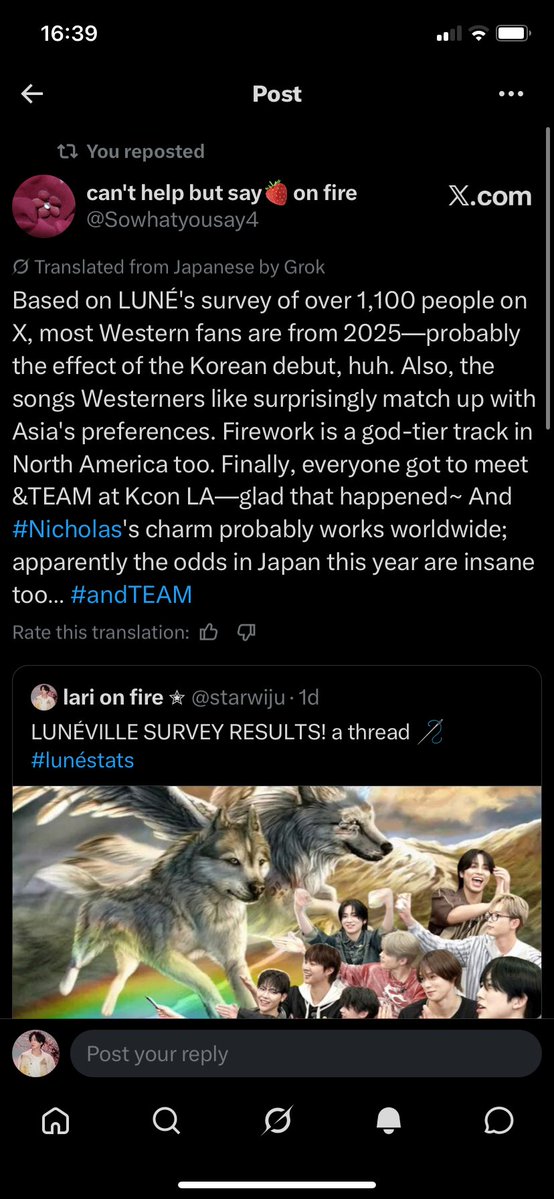 lari on fire ✮ tweet media