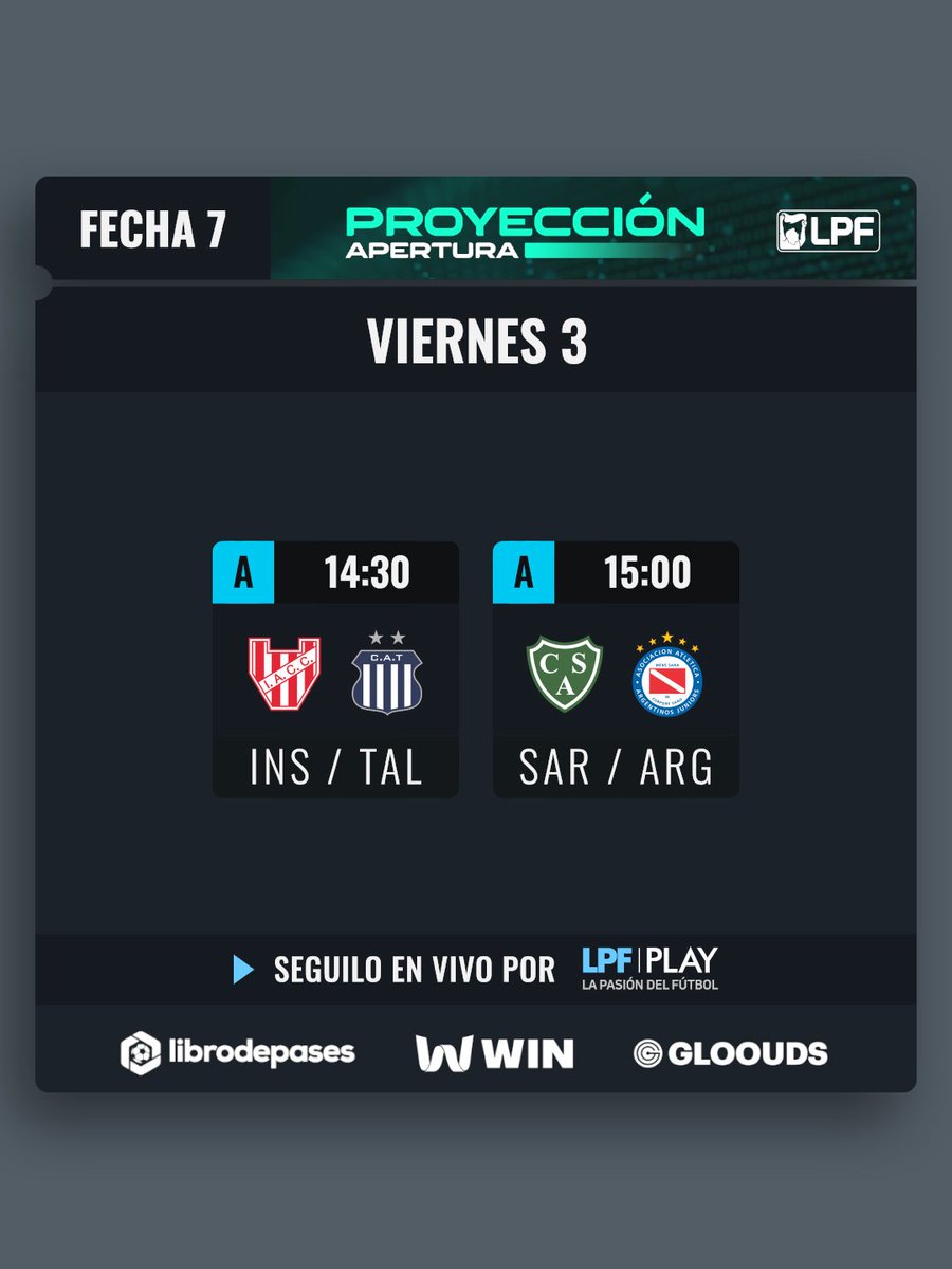 Proyeccion LPF tweet media