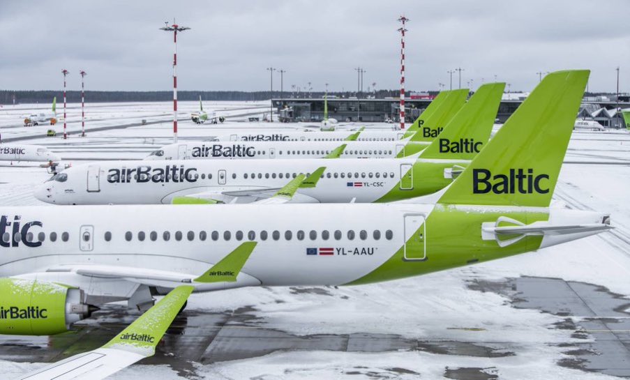 🇱🇻Letonya’nın havayolu şirketi Air Baltic, yükselen yakıt fiyatları nedeniyle iflasın eşiğinde.

Cc: <a href="/TurkishAirlines/">Turkish Airlines</a>