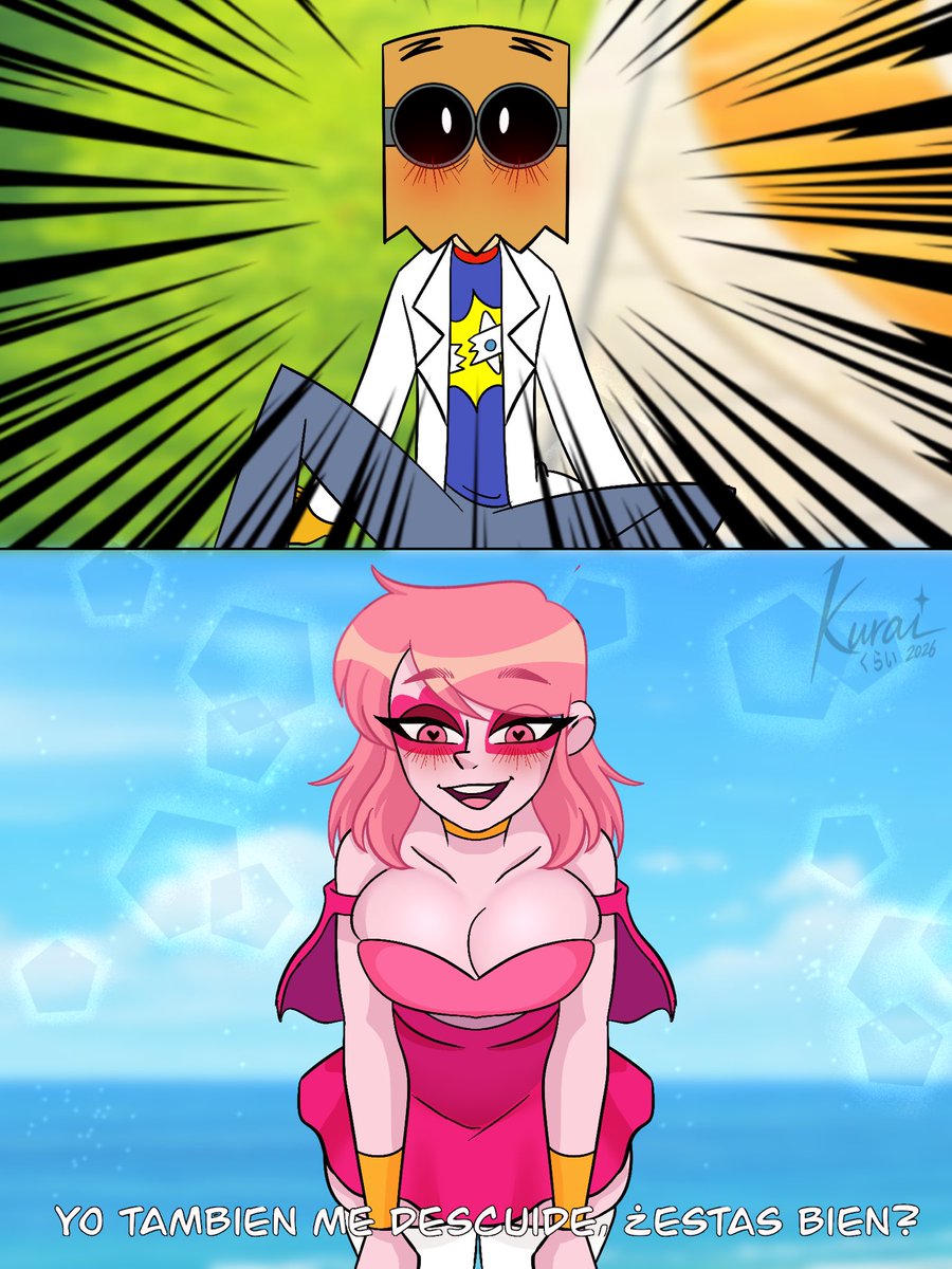 kuraidrawblack's tweet photo. Vivan lo novio, si tenia que dibujar la escena del tomodachi #paperheart #villainous #DrFlug #MissHeed #RELEASEVILLAINOUS https://t.co/Hkq8oPmw0m