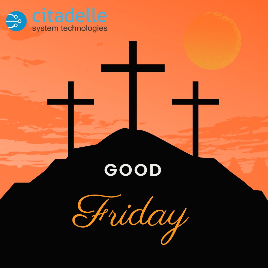 CitadelleTech's tweet photo. Jesus said to her, “I am the resurrection and the life. Whoever believes in me, though he die, yet shall he live,
Good Friday Blessings to you all https://t.co/YeT97bNfJq