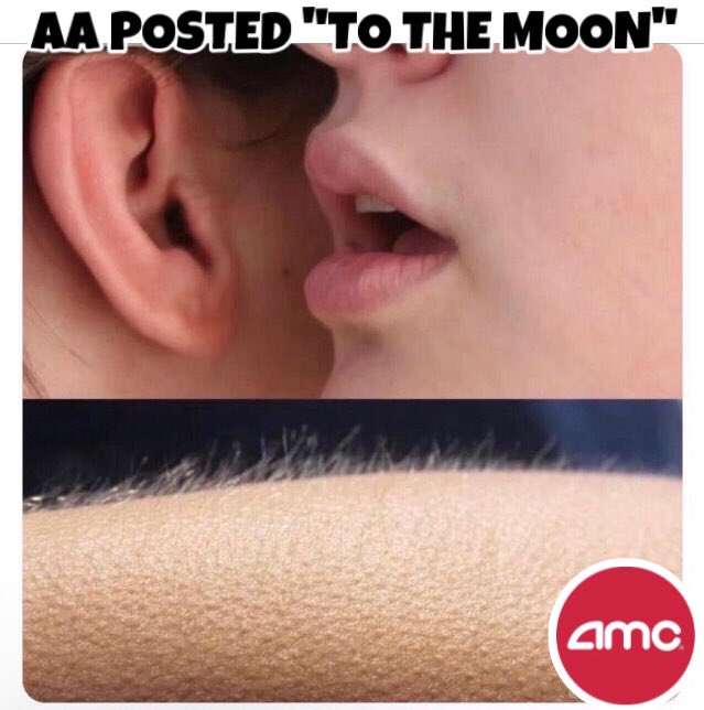 diamond_squatch's tweet image. ✨ 🚀 $AMC ✨ #AMC ✨🌙
  ✨#APESNEVERLEAVING ✨