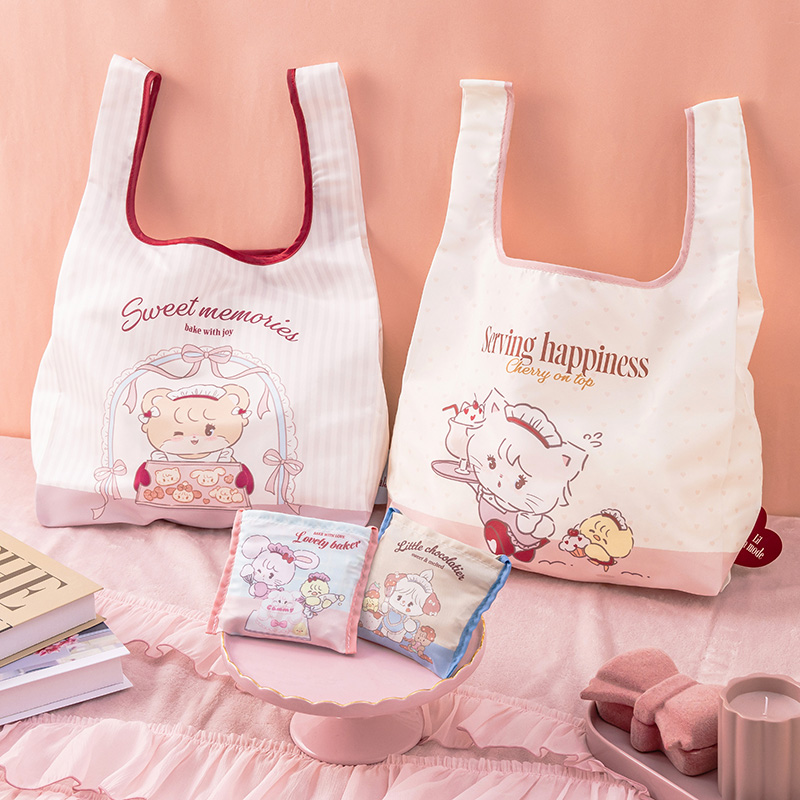Lilalamode 新商品情報】 「ポケッタブルエコバッグ(全4種)」 📅2026年