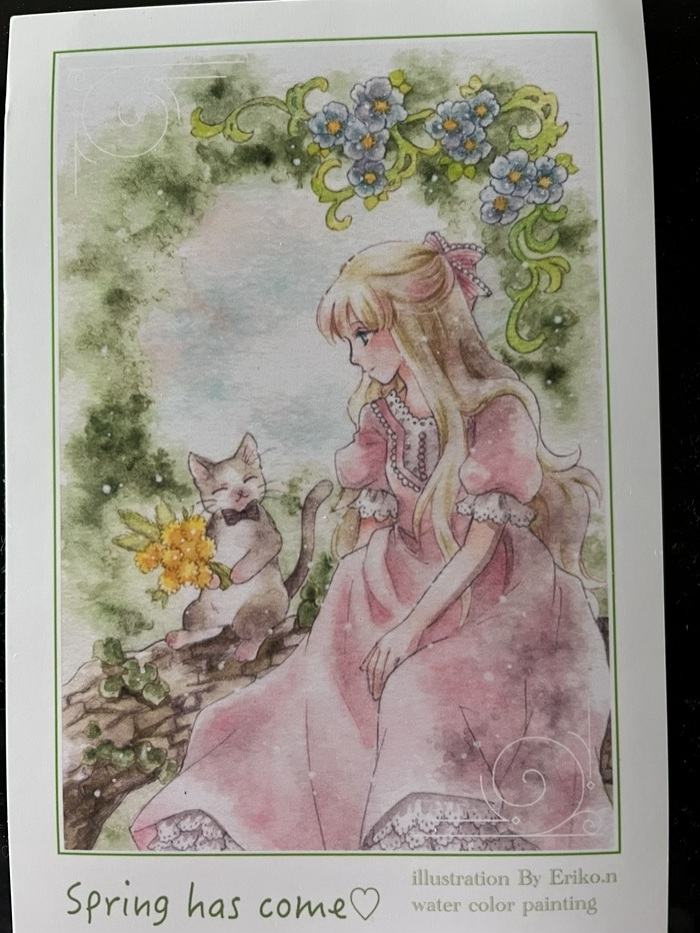 chiko013's tweet photo. 宝月いち様から素敵なイラスト届きました♥️めっちゃ綺麗～！！！ありがとうございます、大切にしますね…！！！ https://t.co/JpZV6HlQo6