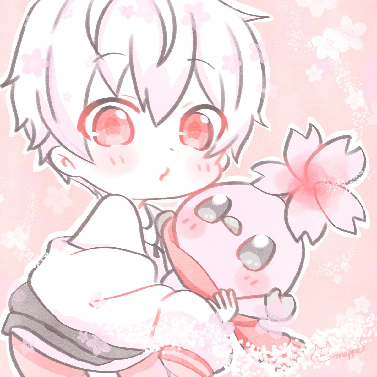 どうもみなさん　さくらちゃっちゃ！！！
おらさくちゃんです🌸
 #見るかもわからん