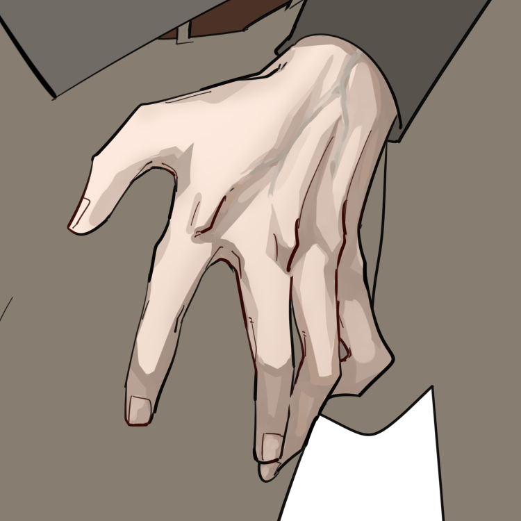 手ェ描くの楽し