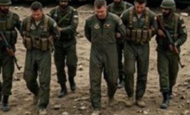 tv_ir_X's tweet photo. US Air Force personnel have been detained in Iran! https://t.co/RvTnAZgW77