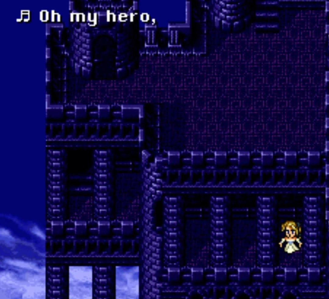 Final Fantasy VI 💙

-8 y/o when I first played
-Needed help to beat Vargas
-Didn’t know healing items could be used out of battle (for a long time)
-Didn’t wait for Shadow
-Cried when I thought I was stuck in Phoenix cave
-Opened the gates to FF4, Secret of Mana, Chrono Trigger