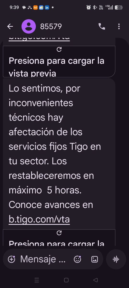linka29's tweet photo. @Tigo_Colombia @ColomboParce Mentirosos , nefasto es servicio, en esa línea no va a atender nadie , ese es el mensaje que responden q https://t.co/ZY5PLnbmsE