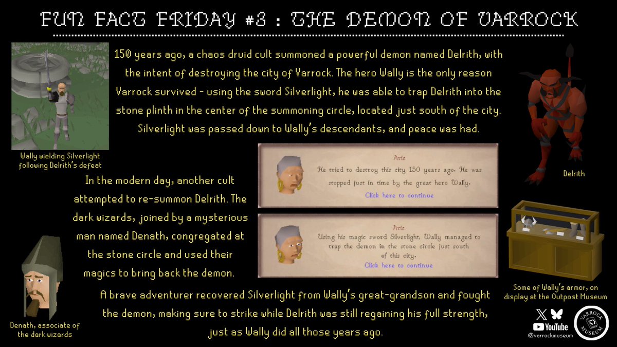 Varrock Museum tweet media