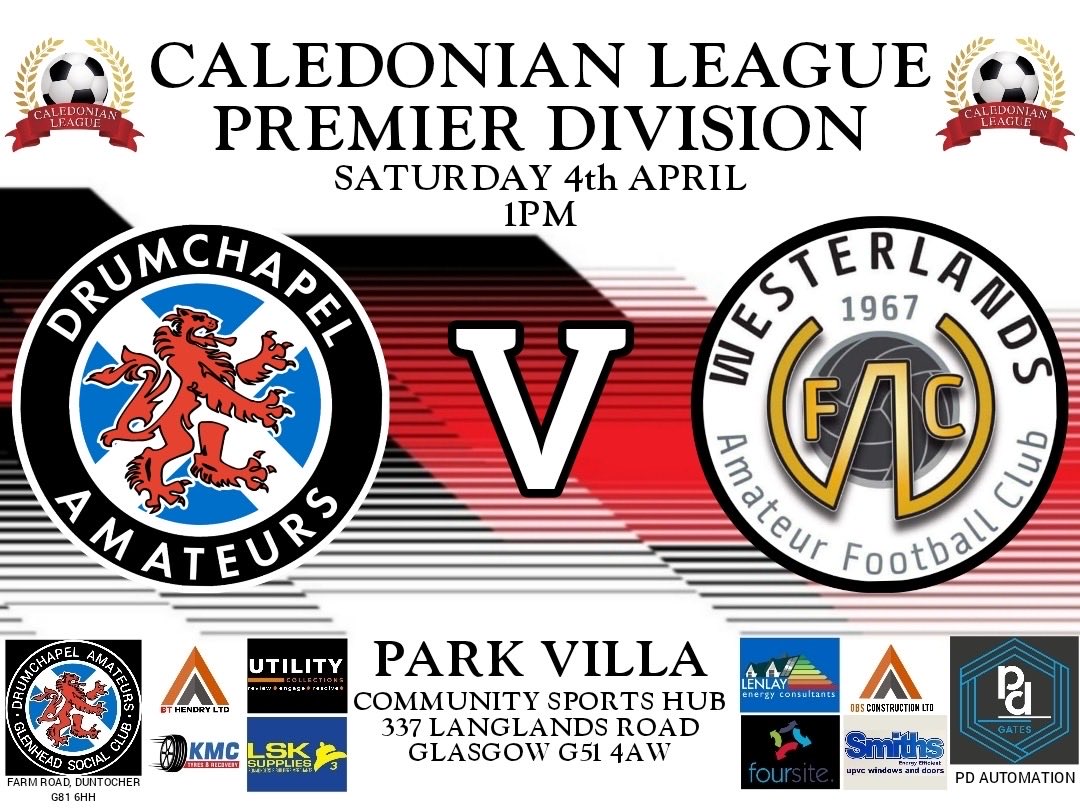 The Drum take on Westerlands this Saturday in a League fixture. The game takes place over at Park Villa Astro with an earlier kick off at 1pm.
Good luck lads.
🇾🇪Mon The Drum🇾🇪