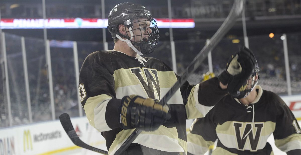 So what’s the chance we can get some special throwback-style uni’s for this outdoor game!? Hotel is already booked… we can’t wait! <a href="/WMUHockey/">WMU Hockey</a> <a href="/patfersch/">Pat Ferschweiler</a>