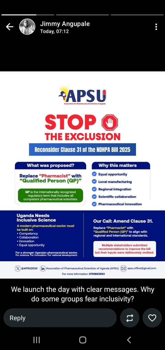 Sedrack Atuhaire tweet media