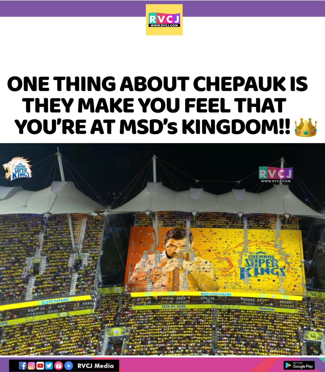 RVCJ_FB's tweet photo. MS Dhoni!!🔥💛 https://t.co/ZiQ3K7k2A5