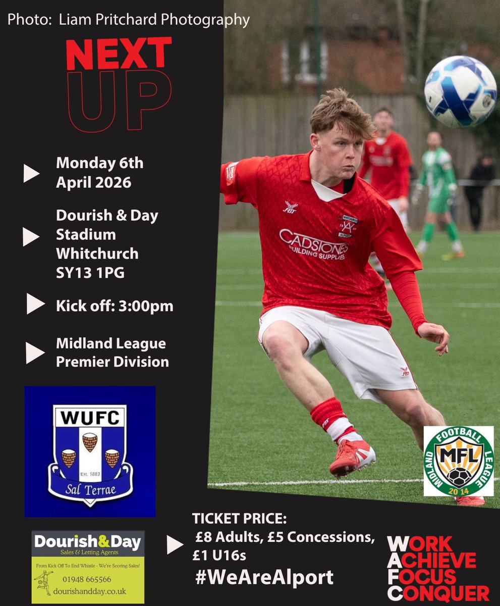 Whitchurch Alport Football Club tweet media