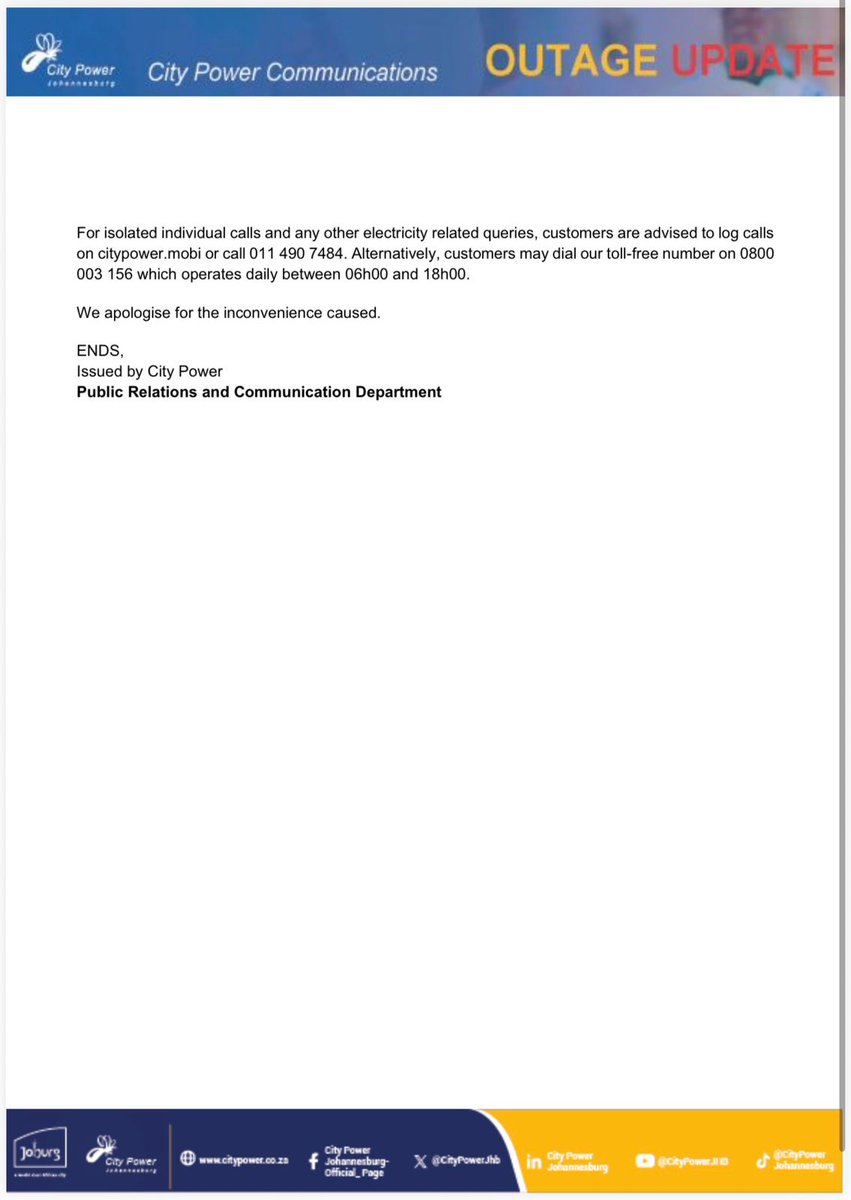 @CityPowerJhb tweet media