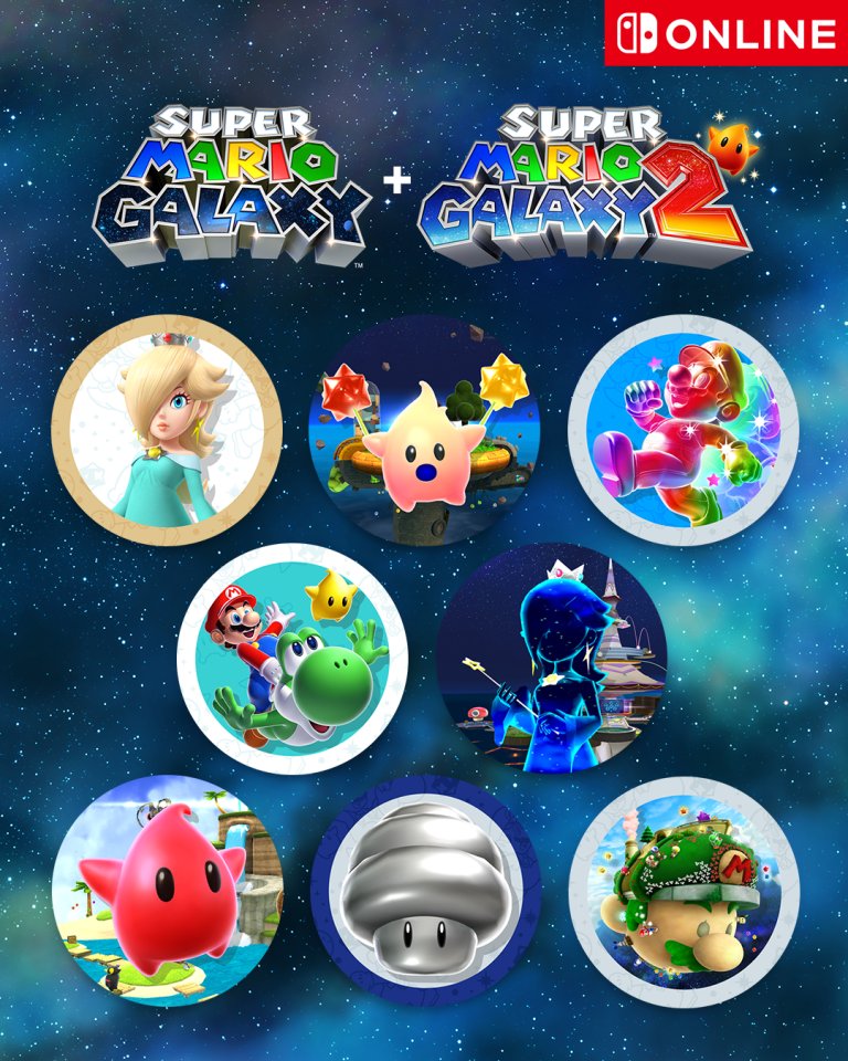 SuperMario_NL's tweet photo. #NintendoSwitchOnline-leden kunnen tot 6 mei in ruil voor platina punten profielafbeeldingsstukjes van #SuperMarioGalaxy + #SuperMarioGalaxy2 krijgen. Er zijn elke week andere afbeeldingsstukjes verkrijgbaar! https://t.co/JeVDcwBDbZ