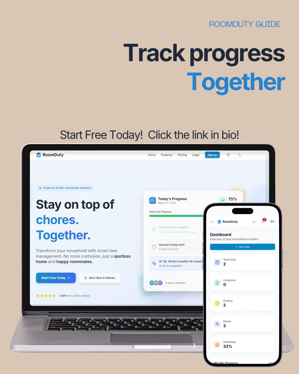 RoomDutyApp tweet media
