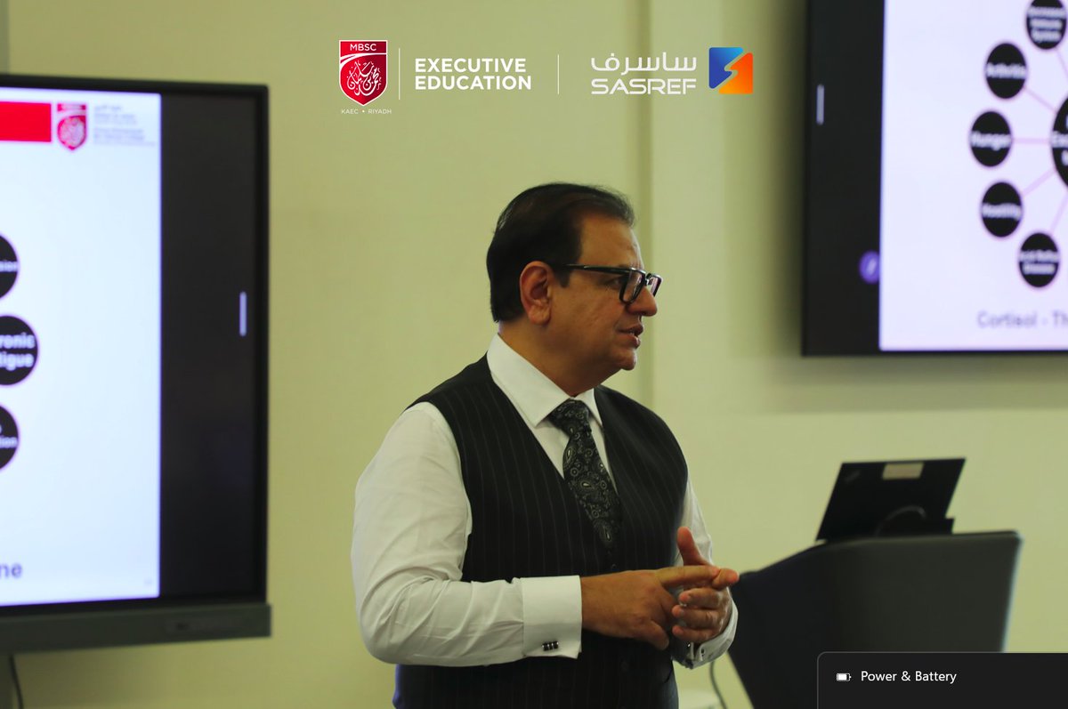mbsckaec's tweet photo. Confidence in leadership is shaped by clarity, influence, and the ability to act when complexity rises. The MBSC Leadership Development Program for Saudi Aramco Jubail Refinery Company (SASREF) brought their leaders into an immersive journey focused on emotional intelligence, executive intuition, and the discipline of strategic execution.
Blending self-awareness, change leadership, and real organizational challenges, the experience encouraged participants to rethink how they communicate, resolve conflict, and inspire performance. Practical simulations, coaching moments, and peer exchange transformed leadership concepts into everyday behaviors, strengthening decision-making confidence and reinforcing a future-focused leadership mindset.
This initiative reflects #SASREF’s commitment to investing in their leaders’ growth, equipping them with the mindset and capabilities needed to elevate teams, drive innovation, and turn vision into lasting organizational impact.
Focused learning, lasting impact.
#MBSC
#Exec_Ed
#Executive_Education