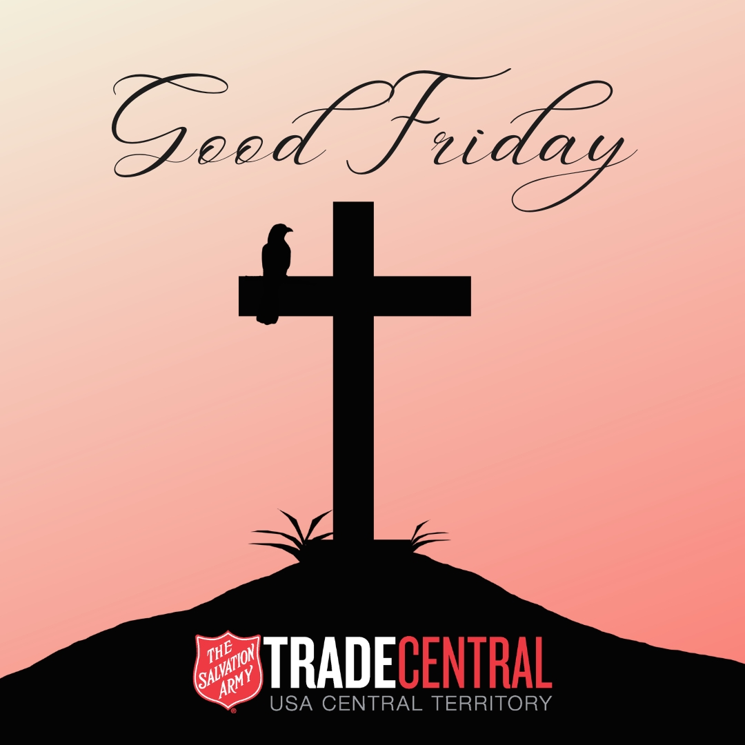 ✝️ Good Friday: Jesus laid down His life for us. "He was pierced for our transgressions…" — Isaiah 53:5. Though sorrowful, we hold hope—Sunday is coming. 🙏 Thank You, Jesus.