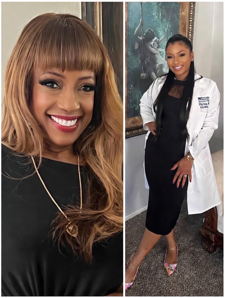 freakoutsideofx's tweet photo. Dr. Brittany R. Fontana, daughter of BernNadette Stanis, also known as Thelma from Good Times❤️ https://t.co/1GPUj0EAIp