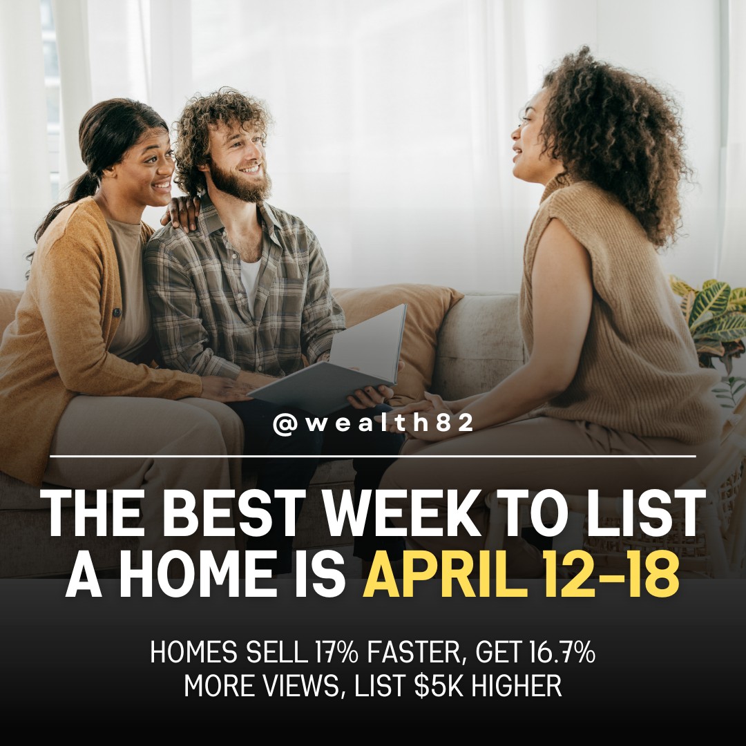 teamwealth82's tweet photo. The best time to list? Before everyone else does. 💪

Buyers are already active—but listings haven’t surged yet. This window means more visibility, less competition, and stronger leverage. By late May/June, inventory spikes and your home has to fight to stand out. #HomeSellerTips https://t.co/5MNjxBVKEL