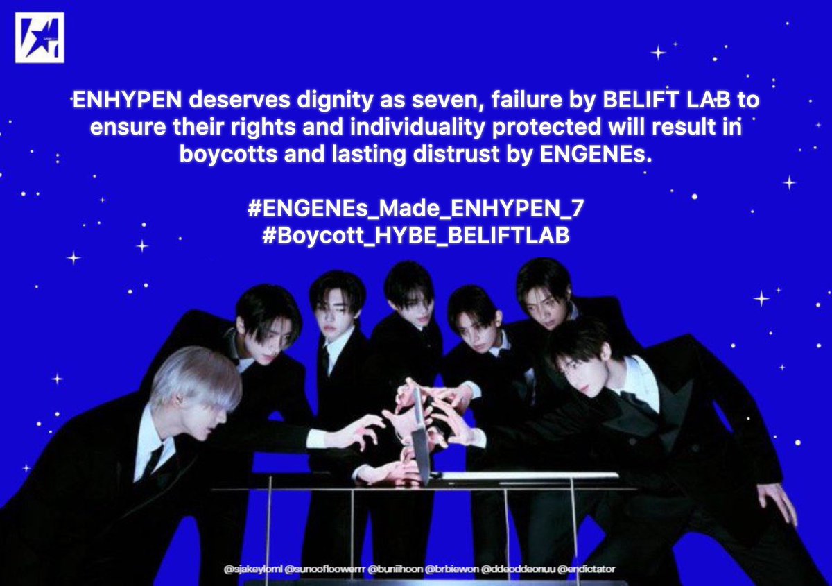 jakr 1234567 | ENHYPEN IS 7 tweet media