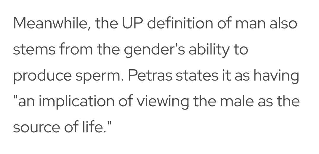 umm_nyanyway's tweet photo. LMFAOOO did yall even read the article you're citing the community note from??? Do you seriously not understand that even functionally gender neutral language posesses sexist origins and implications that draw on men as the default? 
https://t.co/8QjWpW5dR2 https://t.co/0qyibhzNKj