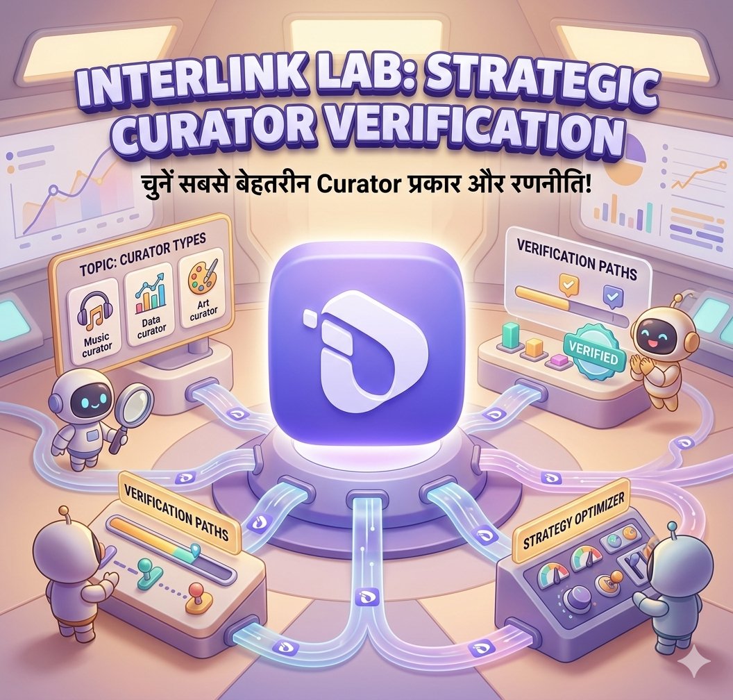 manjaritrupti5's tweet photo. What does "optimized approach" mean for a user?
​🛠️ It means choosing the best Curator type and strategy to get verified as quickly as possible.
#Interlink #ITLG #ITLX #ITL https://t.co/YWPo0mBZqX