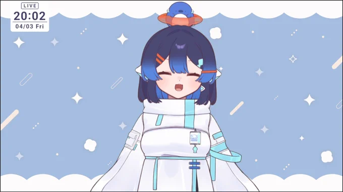 今日の配信ご視聴フォローコメントビッツサブスク等本当に感謝です～! 自分のVモデル公開でドキドキと緊張しながら配信しましたが無事に終えられてよかったな～!って思ってます 自己紹介でちょっと様子のおかしいスライドとともにフロントページに載りました、ちょっと恥ずかしい 明日からスタレだ!