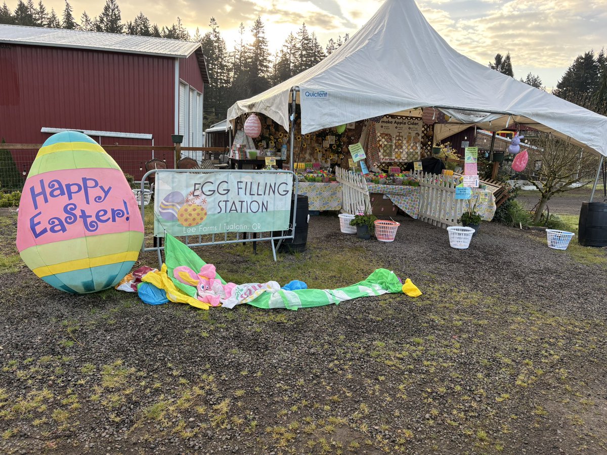 jamcamman's tweet photo. Join us on @fox12oregon at Lee Farms as Ayo previews the ultimate Easter 🐣 Egg 🥚 hunt https://t.co/IfQ5Okq2MT