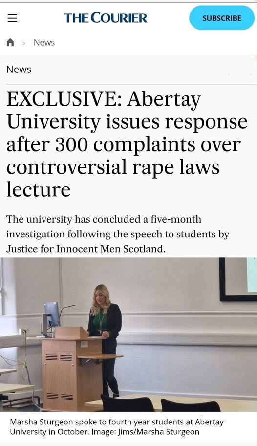 Justice for Innocent Men Scotland tweet media