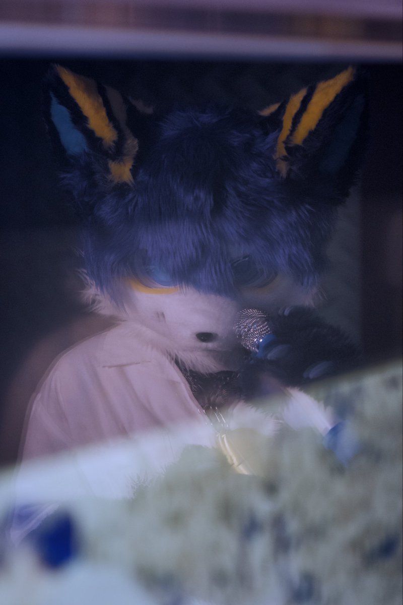 dkhz98723's tweet photo. 你們聽的是歌，
我唱的是人生。

📷：@HongOrion 

#fursuitfriday https://t.co/ByAZpfbSt1