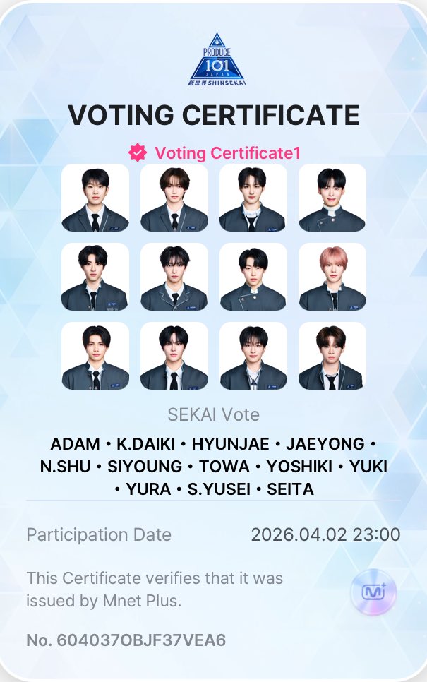 sam | VOTE JAEYONG & DAIKI tweet media