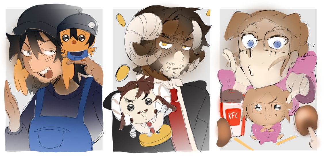szaywianka's tweet photo. #qsmp2   #quackity #schlatt #katieb [wip] https://t.co/jFkHKkfXly