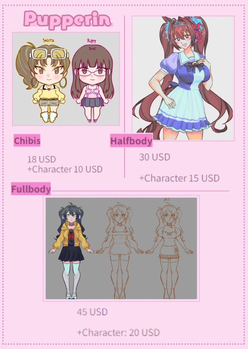 Pupperin_'s tweet photo. I urgently need commissions. My mother has a benign tumor in her kidney and an aneurysm, and we are now considering her hospitalization.

Please read the card for more information about commissions.

https://t.co/MVUkZeWwdZ https://t.co/2wlQH4w0CI
