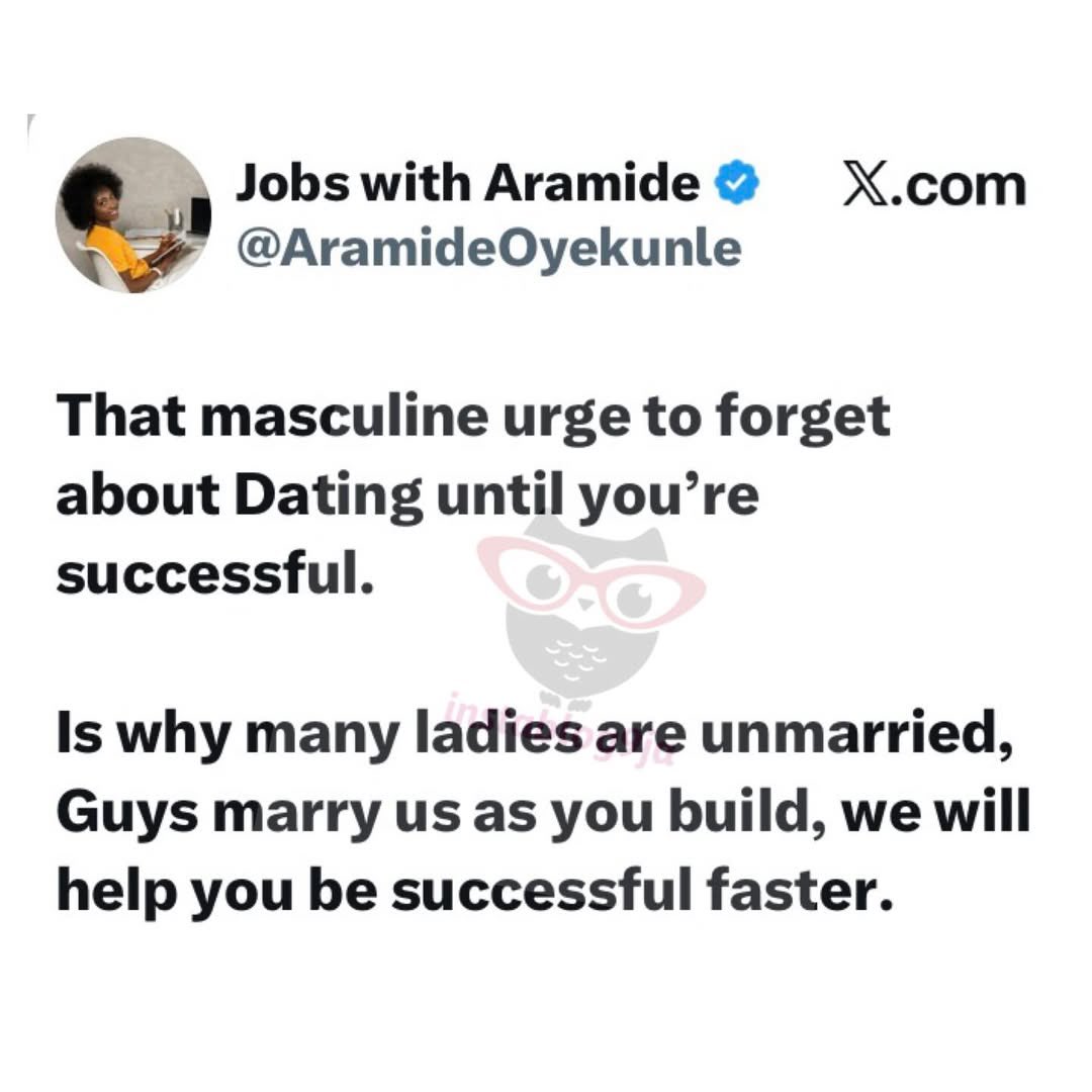 EdiseEdem's tweet photo. Why many ladies are still unmarried — Businesswoman Aramide explains https://t.co/uGUrxnuHr0