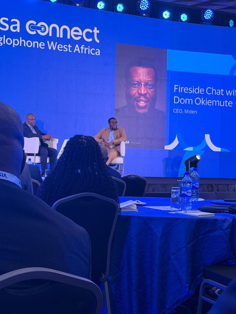 midenhq's tweet photo. We were duly represented by our CEO at the Visa Connect Anglophone West Africa this week.

Over the last 10 months, we partnered with Visa Inc. to power our infrastructure to serve cross-border, high-volume African enterprises.

Multiple financial operations. One engine. https://t.co/BAyUgigO0z