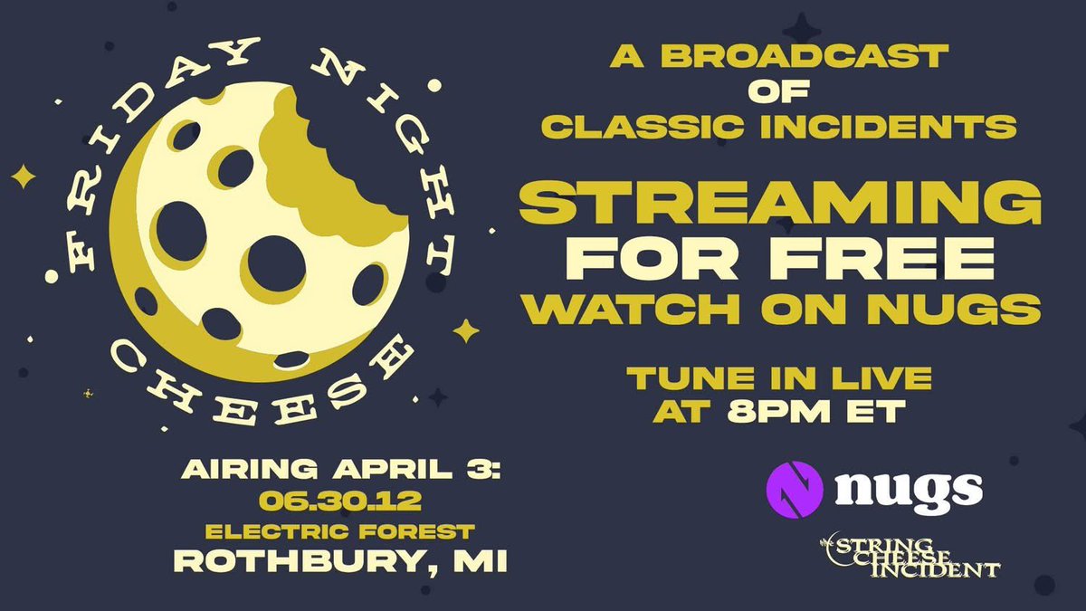 The String Cheese Incident tweet media