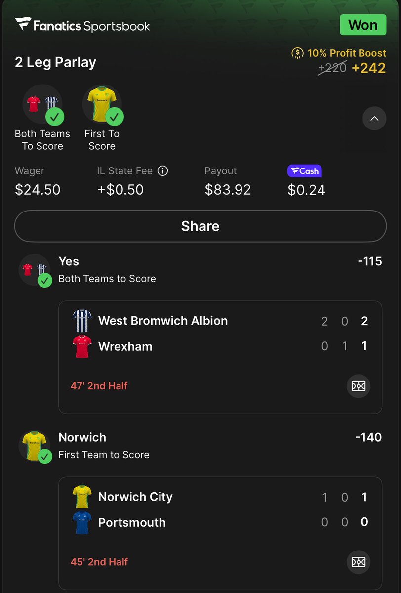 Sweat free 💰

#GamblingX