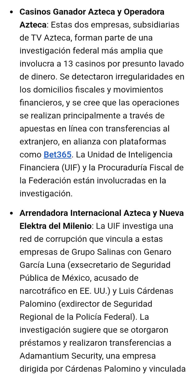 red_pimiento's tweet image. Grupo Salinas (Casinos Betano y Bet365, TV Azteca, Totalplay, Elektra, Adamantium, Banco Azteca, etc) siempre ha lavado dinero del narco.

Ricardo Salinas Pliego lava $ del Cártel Jalisco Nueva Generación #CJNG y del Cártel de Sinaloa #CS

Para este rico pobre, Mexico es su botín
