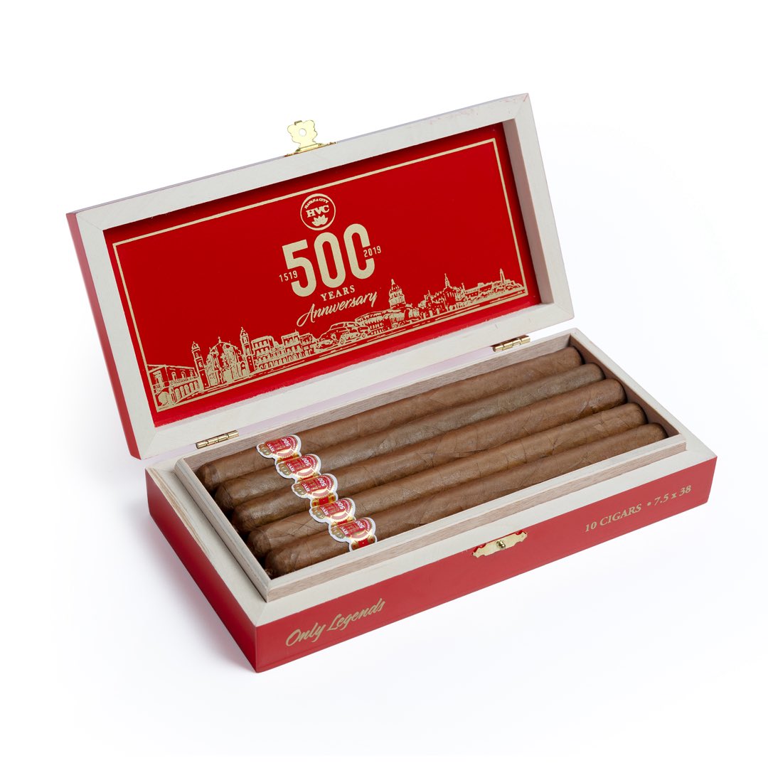 HVCCigars's tweet photo. After 15 years in the premium cigar industry, HVC Cigars is proud to announce its very first Lancero introduced within the celebrated 500th Anniversary line. A format long awaited by fans, now made legendary. HVC 500th Anniversary ONLY LEGENDS 🔥🔥🔥 7 1/2 X 38 Lancero.

The Cigar delivers everything we have always sought- great flavor, balanced construction, and a clean finish. We cannot wait to celebrate this masterpiece with all the HVC fans out there. Reinier Lorenzo  PCA 2026 🔥❤️