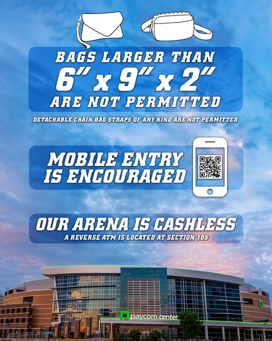 Paycom Center tweet media