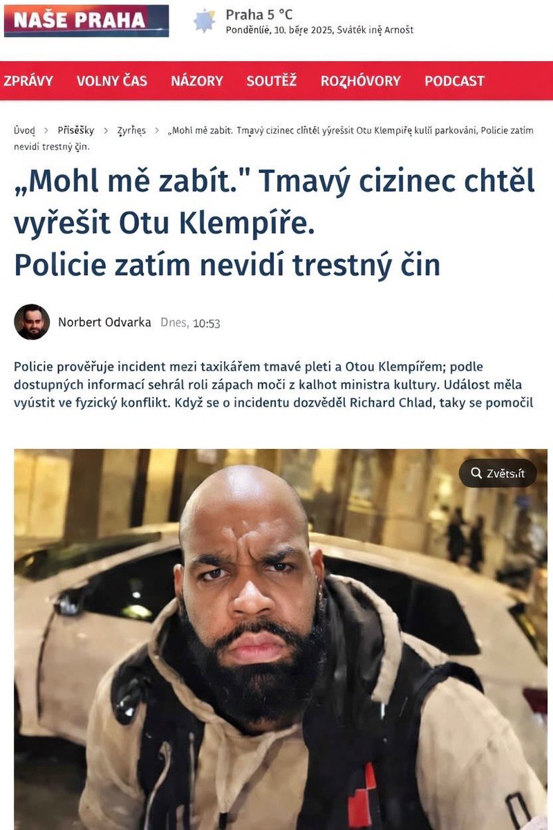 Král českých černochů🐐 tweet media