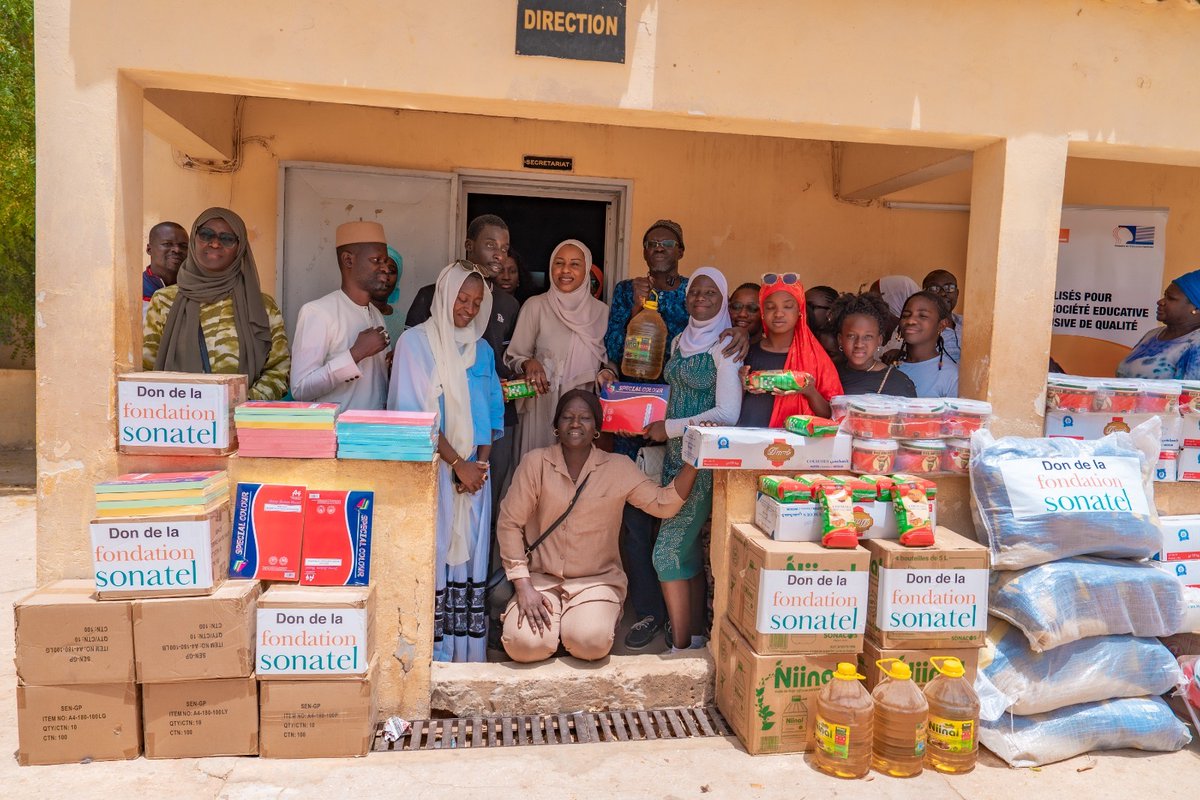 Fondation Sonatel tweet media