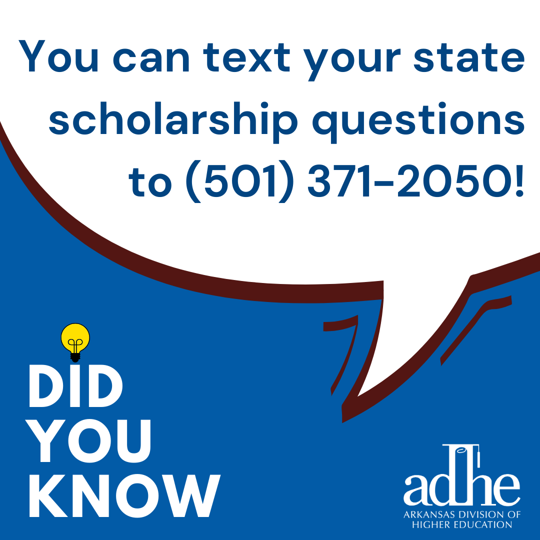 Arkansas Division of Higher Education tweet media
