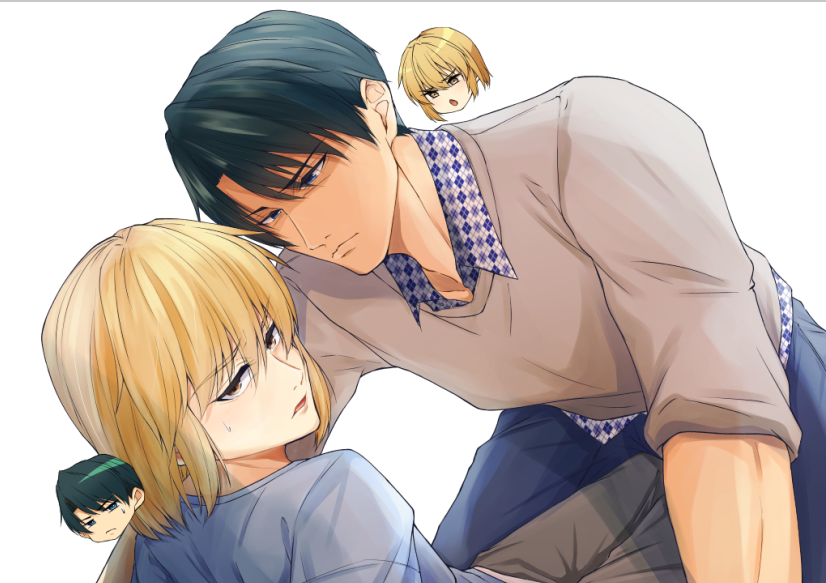 ミニキャラが要らないかもしれないけど・・・
入れ替わりボイスドラマのパッケージはこれでいきますー✨ 