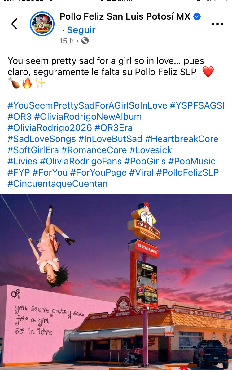 excelente publicidad del pollo feliz